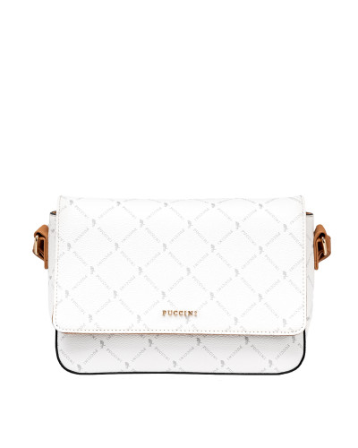 Torebka damska Monogram PUCCINI BLXP0038M-0 biała