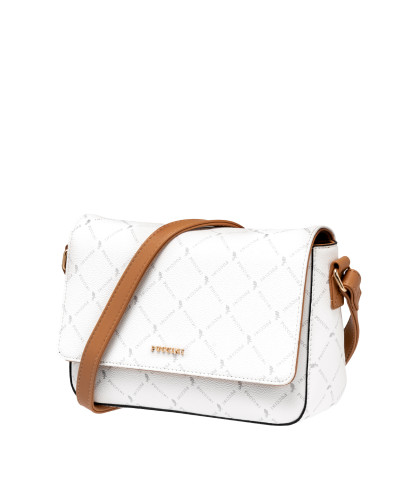 Torebka damska Monogram PUCCINI BLXP0038M-0 biała