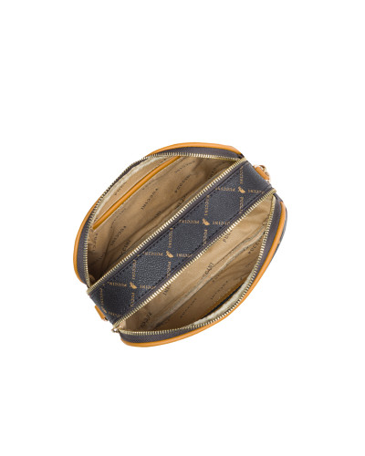 Torebka damska Puccini MONOGRAM BLXP0012 2 brąz