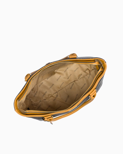 Torebka damska PUCCINI MONOGRAM BLXP0001 2 brązowa