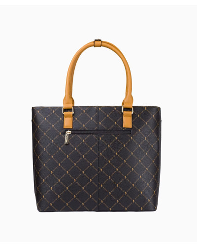 Torebka damska PUCCINI MONOGRAM BLXP0001 2 brązowa